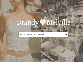 'brandymelville.com' screenshot