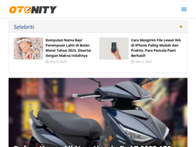 'otonity.com' screenshot