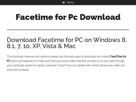 facetimeforpcdownload.com