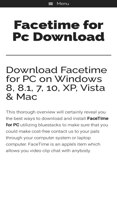 facetimeforpcdownload.com