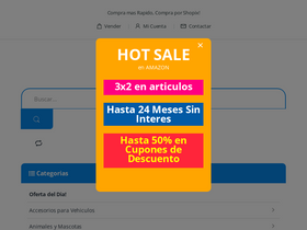 'shopix.mx' screenshot