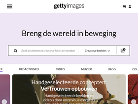 'gettyimages.nl' screenshot