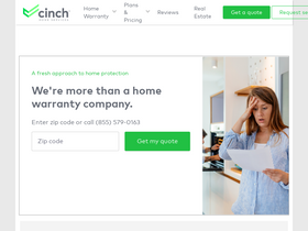 'cinchhomeservices.com' screenshot