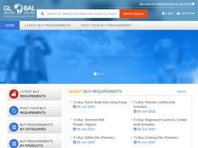 'globalbuyersonline.com' screenshot