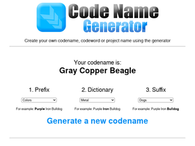 codenamegenerator.com