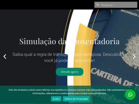 'jacomeadvocacia.com.br' screenshot
