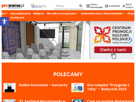 'proanima.pl' screenshot