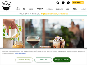 'baristainstitute.com' screenshot