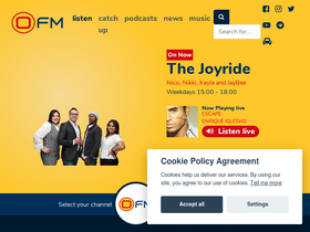 'ofm.co.za' screenshot