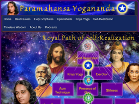 'yogananda.com.au' screenshot
