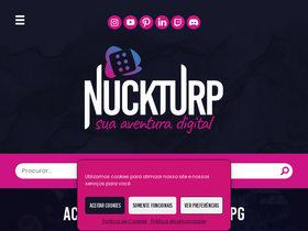 'nuckturp.com.br' screenshot