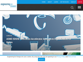 'engineeringforchange.org' screenshot
