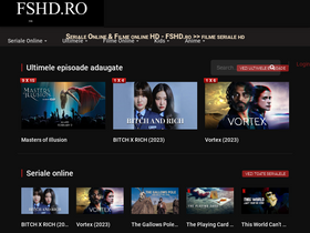 'fshd.ro' screenshot