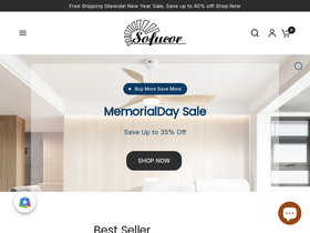 Sofucorfan homepage screenshot