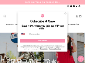 'mysisterscloset-boutique.com' screenshot