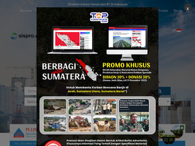 'sispro.co.id' screenshot
