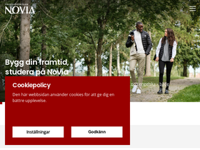 'novia.fi' screenshot