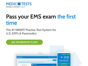 'medictests.com' screenshot