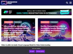 'mpost.io' screenshot