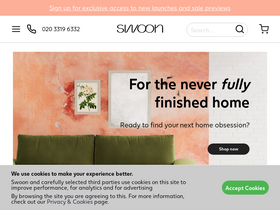 'swooneditions.com' screenshot
