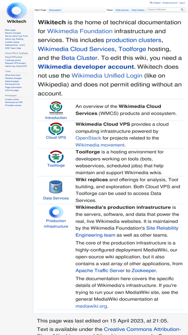 wikitech.wikimedia.org