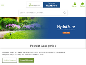 'waterirrigation.co.uk' screenshot