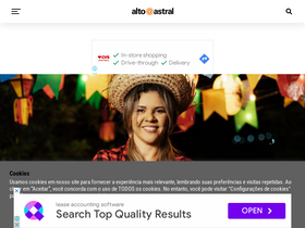 'altoastral.com.br' screenshot