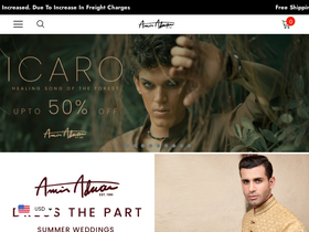 'amiradnan.com' screenshot