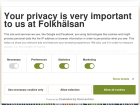 'folkhalsan.fi' screenshot