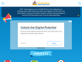 'mrnussbaum.com' screenshot