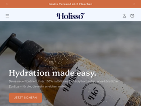 holisso.at homepage screenshot