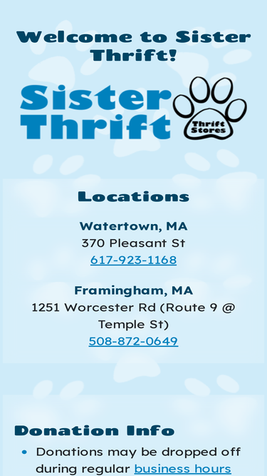 sisterthrift.com