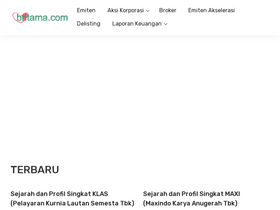 'britama.com' screenshot