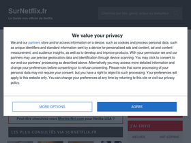 'surnetflix.fr' screenshot