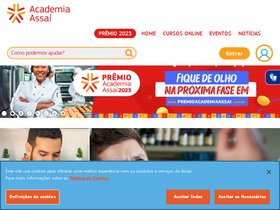 'academiaassai.com.br' screenshot