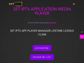 'setiptv-app.com' screenshot