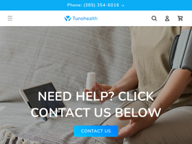 tunohealth.co homepage screenshot
