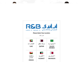 'randbfashion.com' screenshot