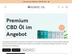'nordicoil.de' screenshot