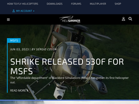 'helisimmer.com' screenshot