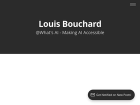 'louisbouchard.ai' screenshot