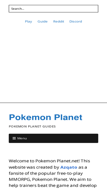 Pokemon Planet - Free Pokemon MMORPG