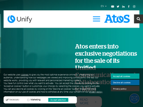 'unify.com' screenshot