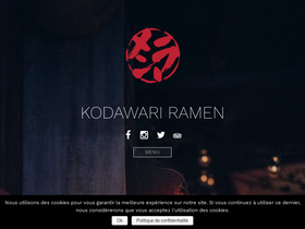 'kodawari-ramen.com' screenshot
