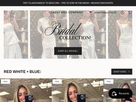 classyandco.com homepage screenshot