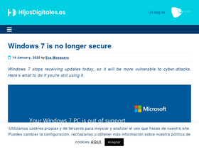 'hijosdigitales.es' screenshot