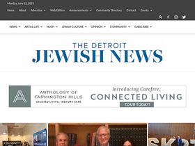 'thejewishnews.com' screenshot