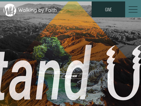 'walkingbyfaith.tv' screenshot