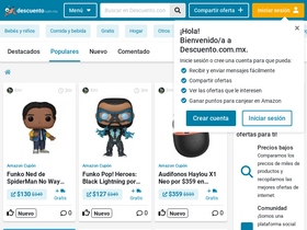 'descuento.com.mx' screenshot