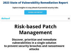 'action1.com' screenshot